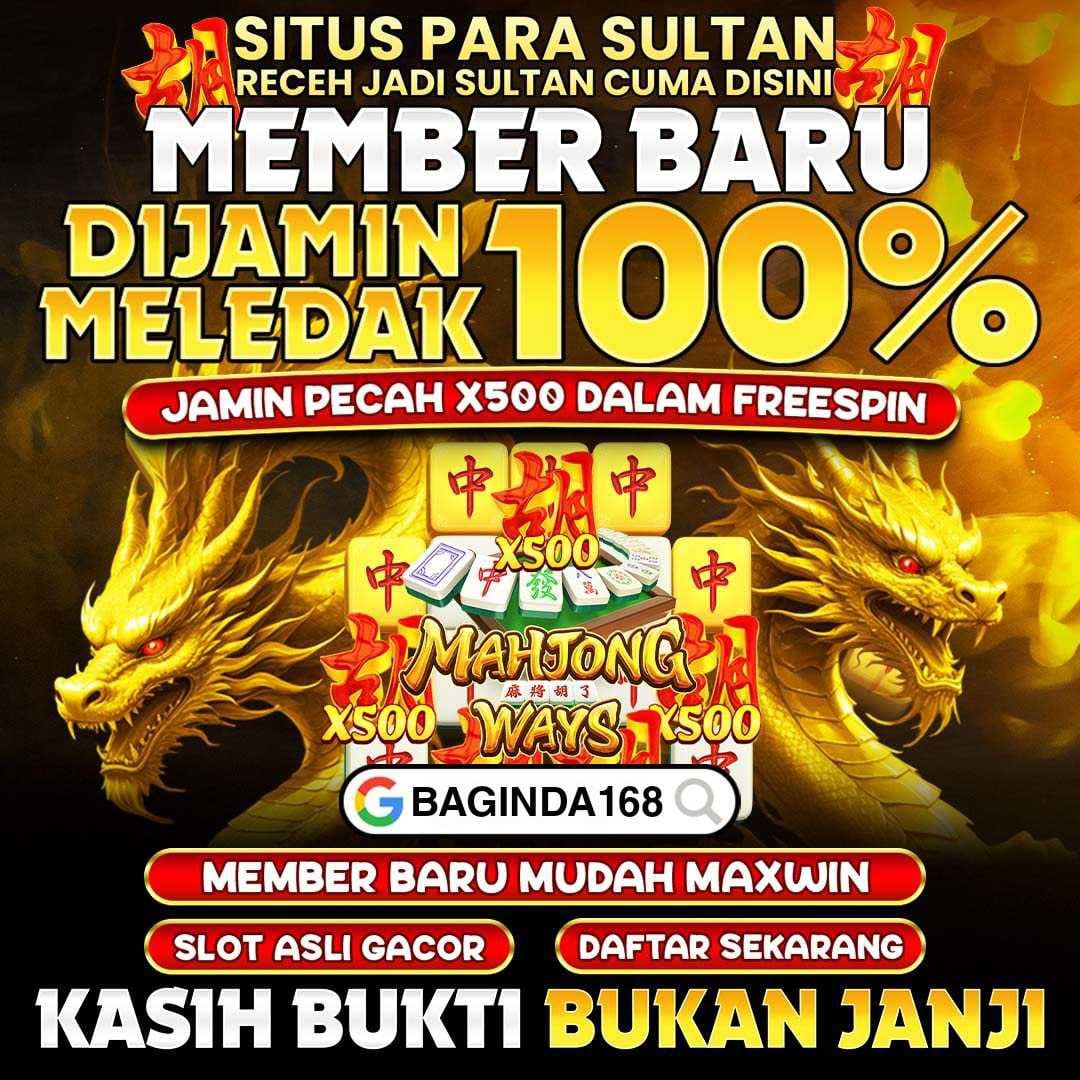 BAGINDA168 - LINK SLOT ONLINE RESMI MUDAH MENANG 2025